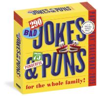 290 Bad Jokes & 75 Punderful Puns Page-A-Day® Calendar 2025